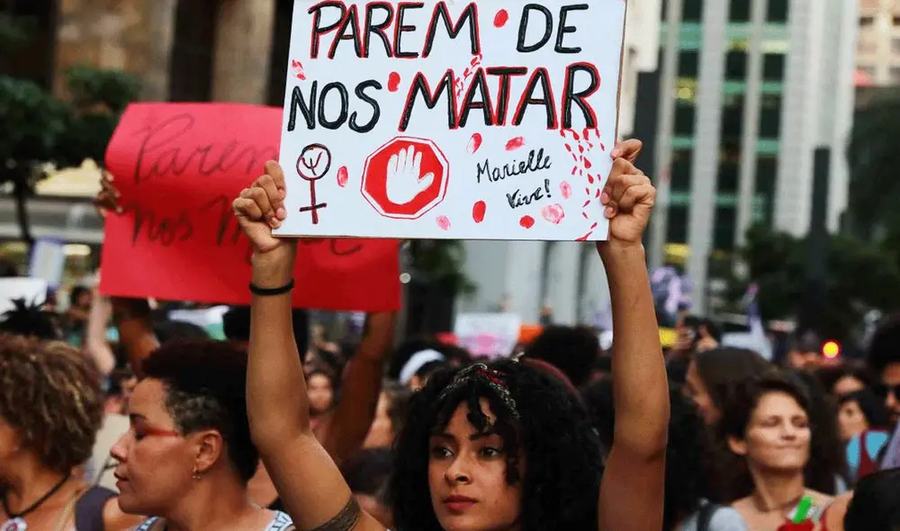 El principal sospechoso de este feminicidio sería la expareja de la mujer y padre de su menor hija. Foto: Folhapress