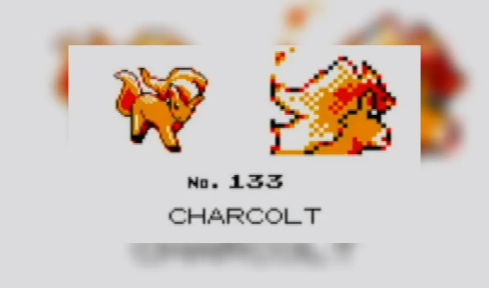 'Charcolt', un 'PokéGod' (hecho por fans) para el que utilizaron el 'sprite' de Puchikoon, aparentemente. 'Charcolt', un 'PokéGod' (hecho por fans) para el que utilizaron el 'sprite' de Puchikoon, aparentemente.
