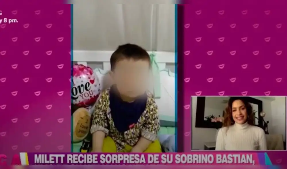 En la grabación difundida en En boca de todos se puede escuchar a Helmut Figueroa enviando un mensaje a su hermana de parte del bebé. (Foto: Captura América TV)
