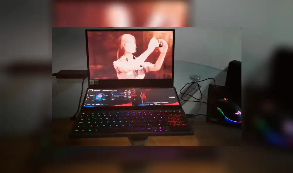 Viene con un mouse con alto DPI. Foto: LR. Viene con un mouse con alto DPI. Foto: LR.