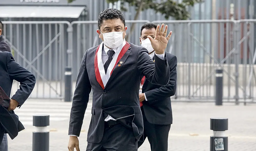 Lo acusan. Situación judicial de Bermejo se va complicando. Foto: Félix Contreras/La República Lo acusan. Situación judicial de Bermejo se va complicando. Foto: Félix Contreras/La República
