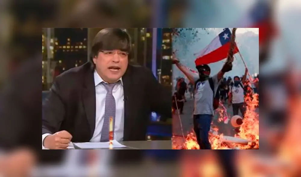 Bayly criticó a los manifestantes en Chile, a quienes acusó de ''malhechores''. Foto: Composición Bayly criticó a los manifestantes en Chile, a quienes acusó de ''malhechores''. Foto: Composición