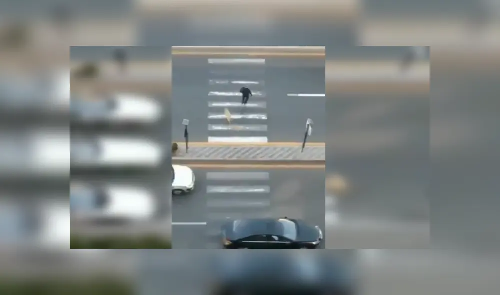 En YouTube, un señor se percató de la presencia de un perro callejero y lo ayudó para que cruce la pista. En YouTube, un señor se percató de la presencia de un perro callejero y lo ayudó para que cruce la pista.