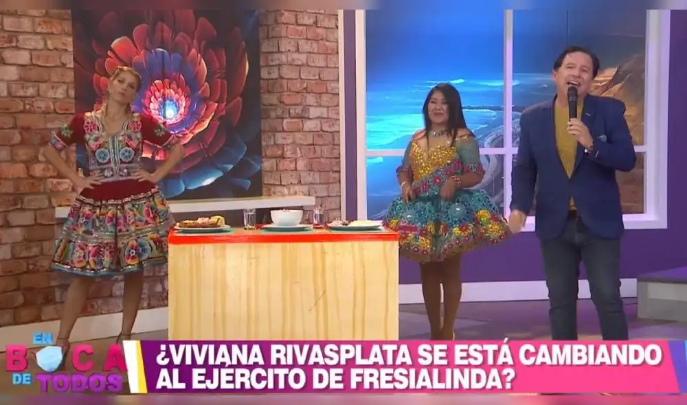 Viviana Rivasplata aparece con polleras y bailando huayno