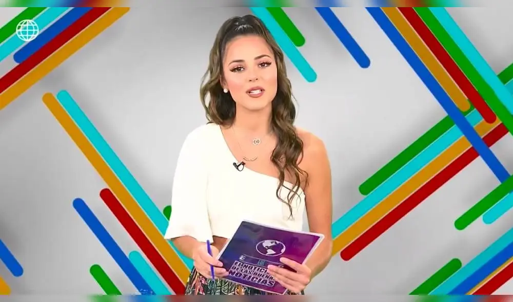 La competidora se sumó al nuevo espacio denominado Noticiero EEG. (Foto: Captura) La competidora se sumó al nuevo espacio denominado Noticiero EEG. (Foto: Captura)