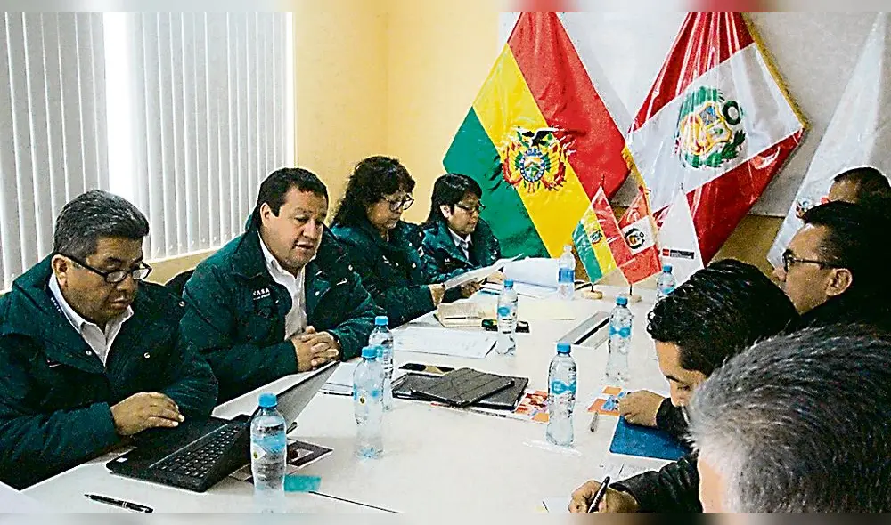 vuelven importaciones. Representantes de Perú y Bolivia se reunieron ayer en la ciudad fronteriza de Desaguadero.