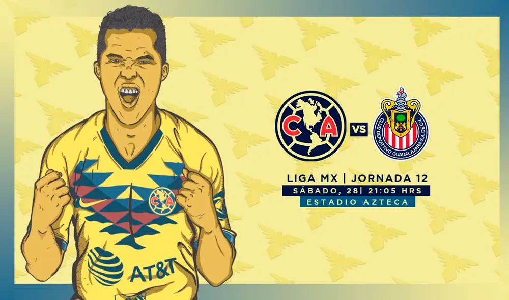 América vs. Chivas EN VIVO HOY por el Clásico Nacional de la Liga MX 2019 vía Televisa Deportes y TUDN.