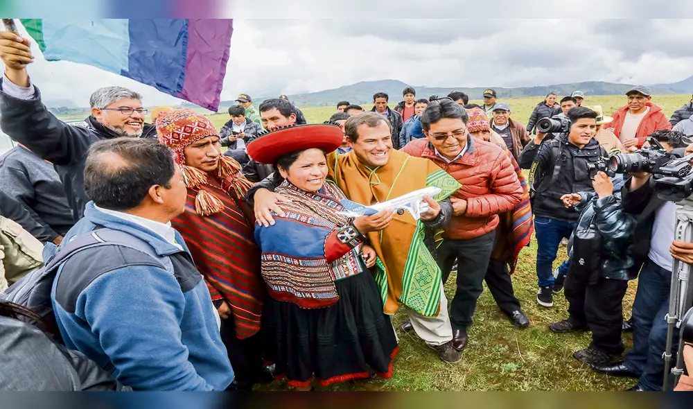 Los terrenos del futuro aeropuerto de Chinchero retornan al Estado