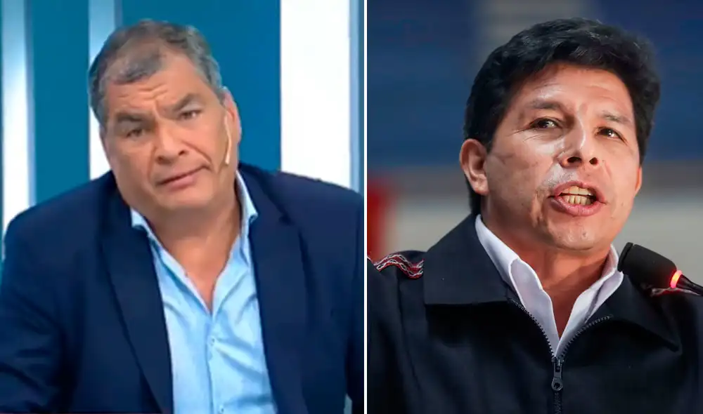 Correa también criticó al presidente chileno, Gabriel Boric, por cuestionar al régimen de Venezuela, y no condenar el bloque comercial a este país. Foto: captura: composición LR - captura de Twitter / Presidencia