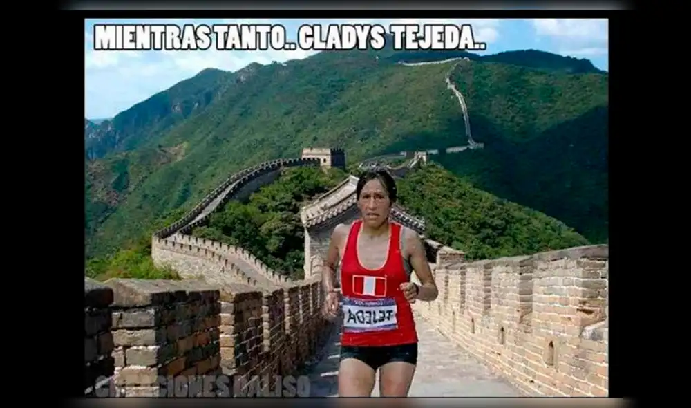 Juegos Panamericanos 2019: memes Gladys Tejeda luego de lograr medalla de oro en maratón. Foto: Facebook