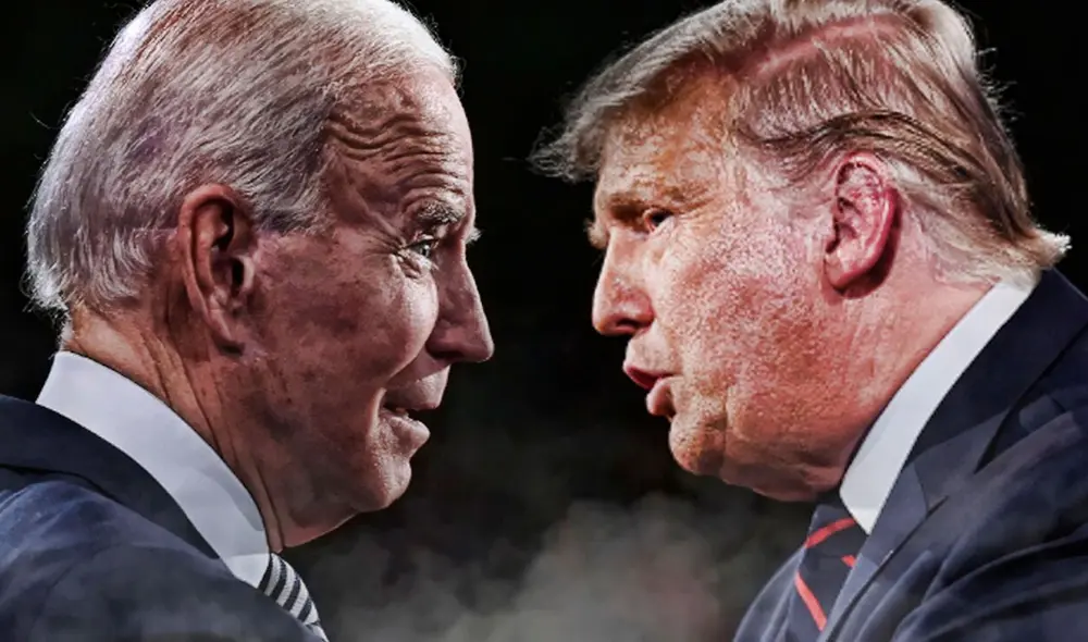 Donald Trump o Joe Biden, uno de los dos será presidente de los Estados Unidos en las elecciones del próximo 3 de noviembre. Foto: EFE / Composición LR