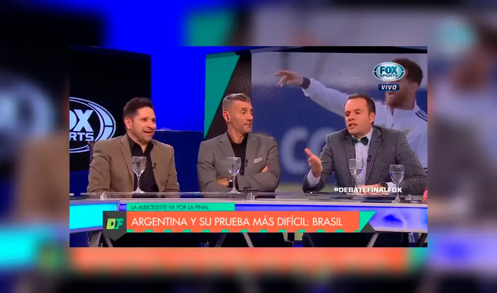 Daniel Avellaneda, periodista de Fox Sports, aseguró que le tiene miedo a la selección chilena.