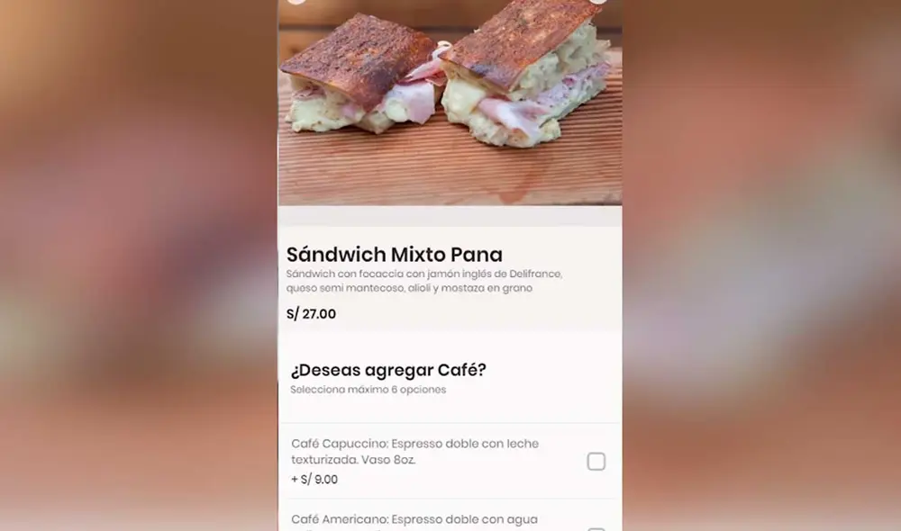 Desliza las imágenes para ver el aspecto de este costoso alimento ofrecido en una panadería de Lima. Foto: captura de YouTube/El Cholo mena