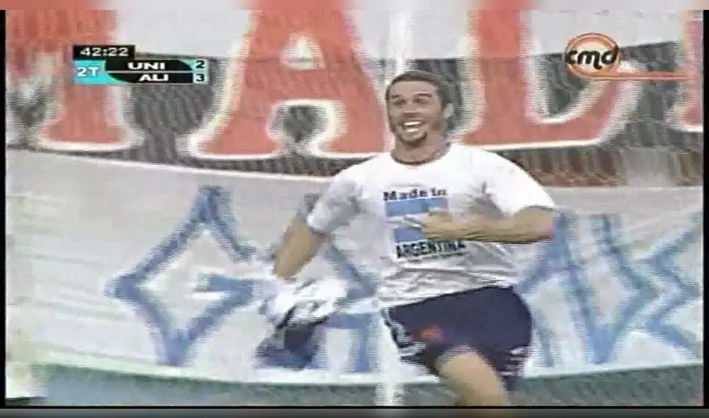 Tagliani llegó a Alianza Lima en el 2003. Foto: Twitter.