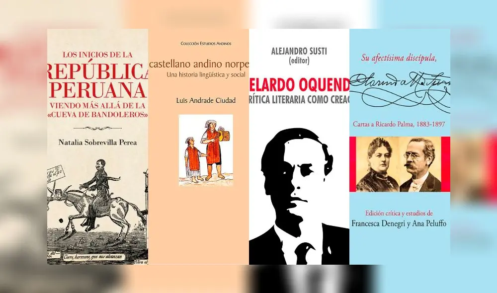 Portadas de las novedades que el fondo de la PUCP presenta en la FIL LIMA. Portadas de las novedades que el fondo de la PUCP presenta en la FIL LIMA.