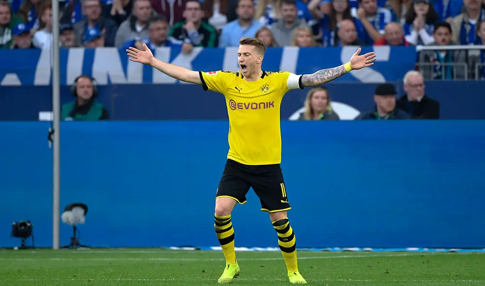 Sigue aquí EN VIVO ONLINE el Borussia Dortmund vs. Schalke 04 por la fecha 26 de la Bundesliga. | Foto: AFP