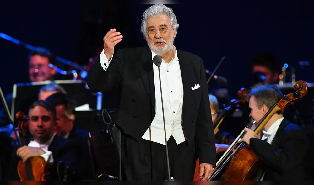 Plácido Domingo aseguró que él y su familia se aislarán. Foto: AFP