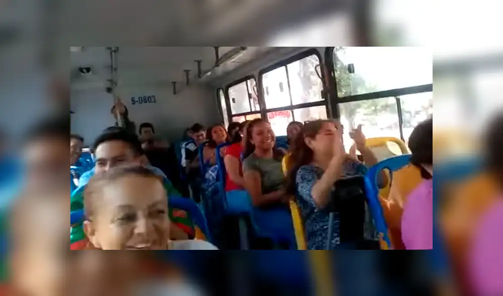 Facebook viral: pasajeros se enteran que conductor está de cumpleaños y le cantan "las mañanitas" [VIDEO]