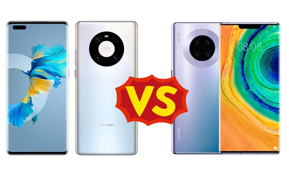 Huawei Mate 40 Pro y Huawei Mate 30 Pro. Foto: Composición La República