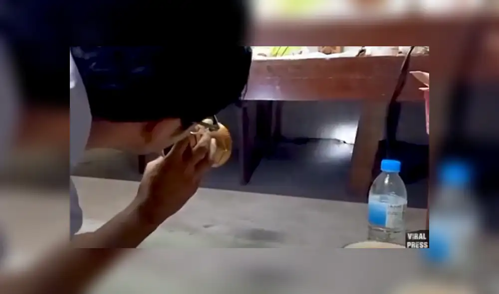 Desliza hacia la izquierda para ver las imágenes del viral de Facebook: Fotocaptura: Viral Press. Desliza hacia la izquierda para ver las imágenes del viral de Facebook: Fotocaptura: Viral Press.