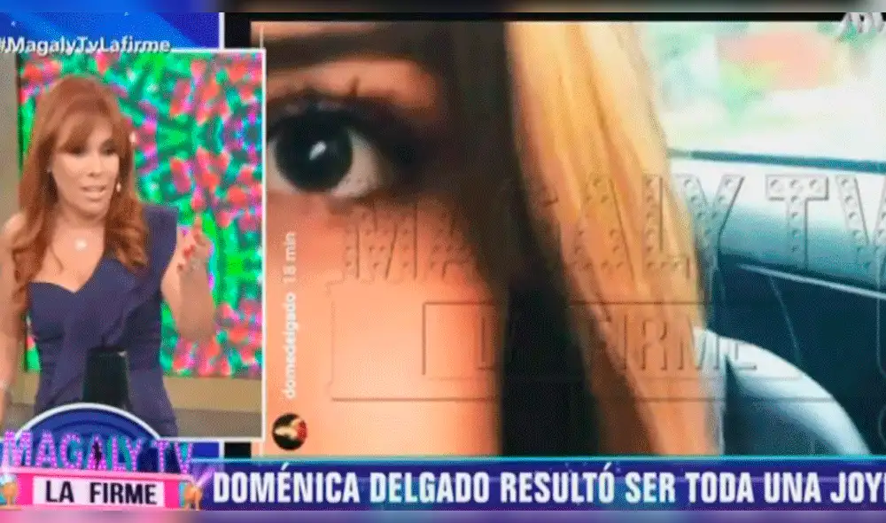 Magaly Medina expone a Doménica Delgado en comprometedora situación [VIDEO]