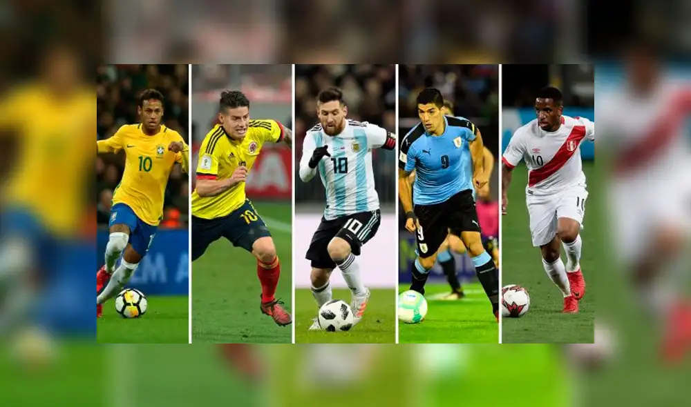 Rusia 2018: los 5 sudamericanos ganaron sus partidos ante europeos