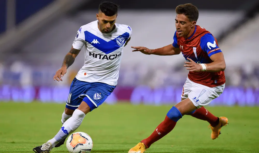 El partido de ida en Argentina terminó 2-1 a favor de los cruzados. Foto: EFE