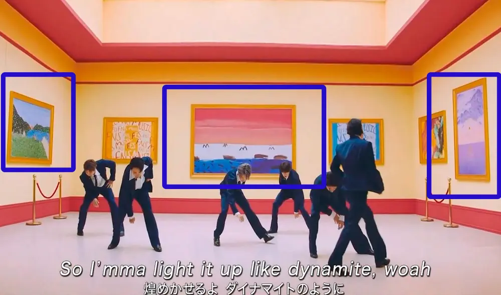 Presentación de "Dynamite" en FNS Music Festival. Foto: Fujitv