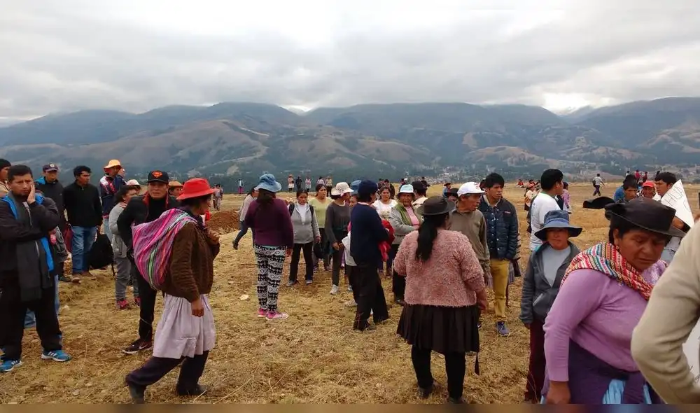 Comuneros de Huamanmarca se oponen a construcción de planta de tratamiento de residuos sólidos [FOTOS]
