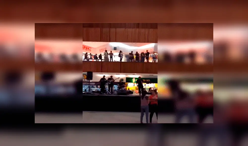 Facebook viral: Centro comercial se inunda y músicos aprovechan en tocar canción de 'Titanic' [VIDEO]