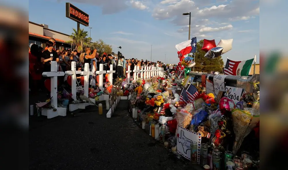 Familiares y amigos de las víctimas del tiroteo en El Paso, Texas. Familiares y amigos de las víctimas del tiroteo en El Paso, Texas.