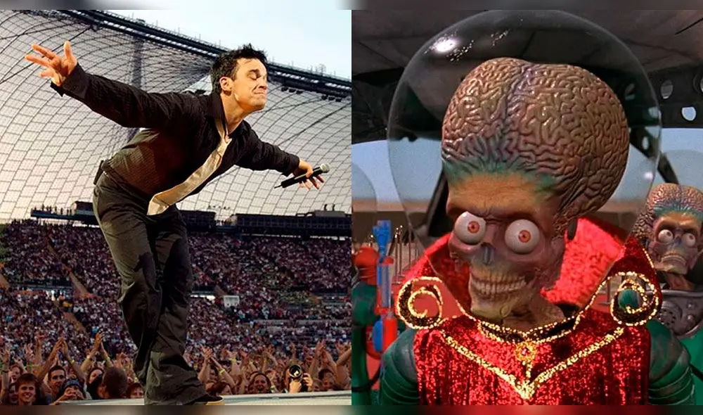 Robbie Williams contactó guardaespaldas para evitar que alienígenas se lo llevaran