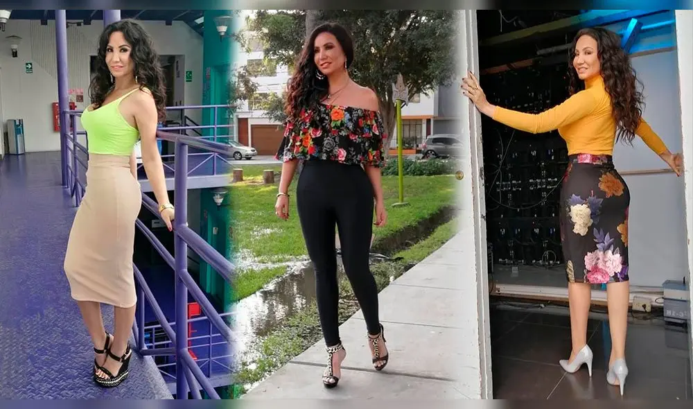 El antes y después de Janet Barboza El antes y después de Janet Barboza