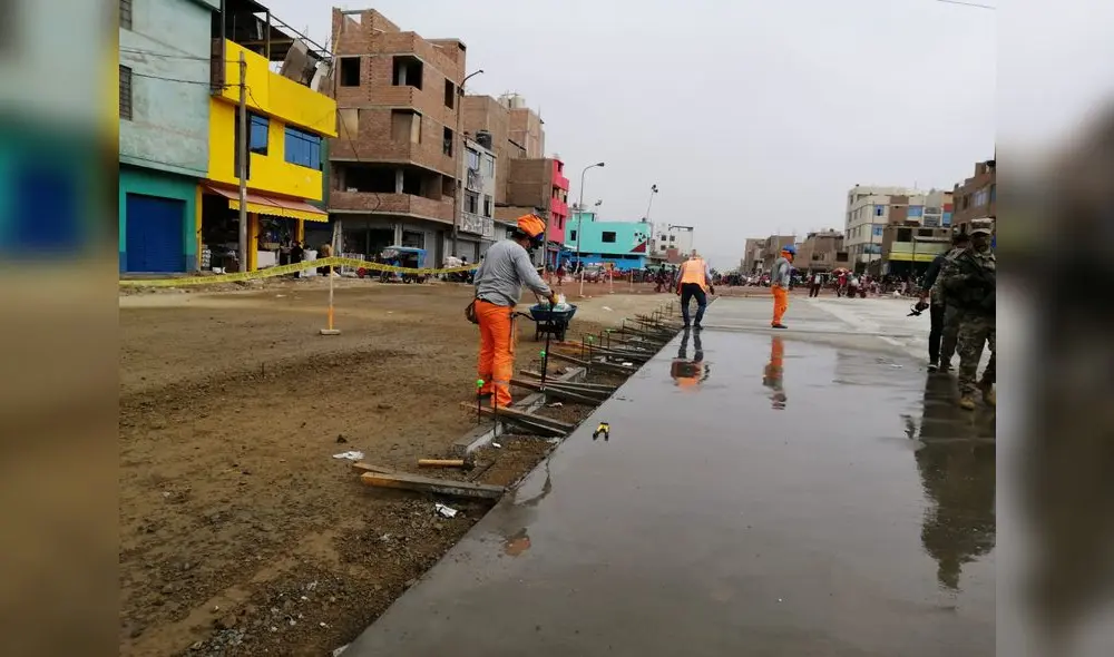 obras av. Pucará