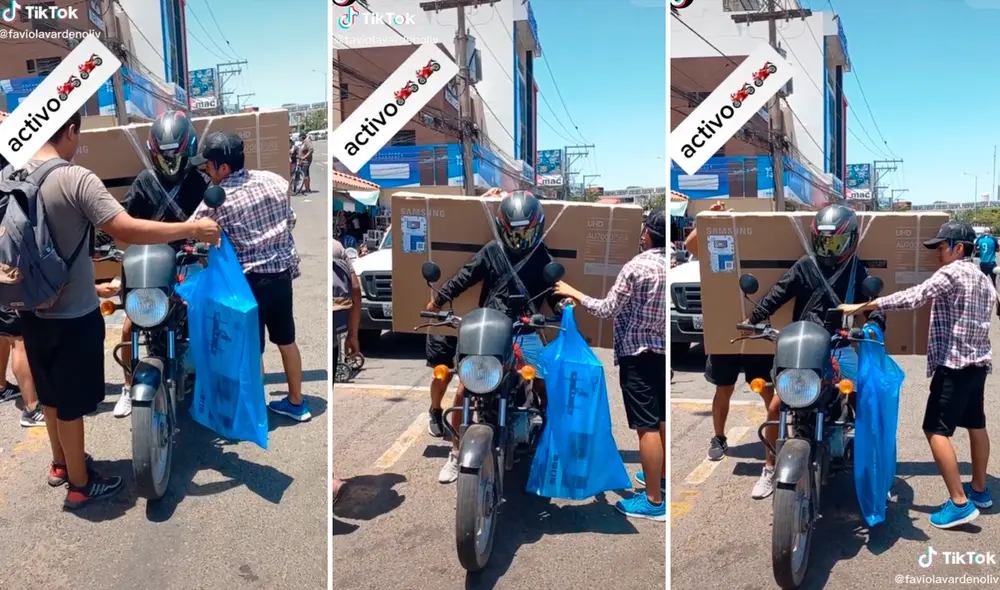 Las imágenes dejaron con los pelos de punta a los seguidores en redes sociales. Foto: composición LR/captura de TikTok/@Faviolavardenoliv