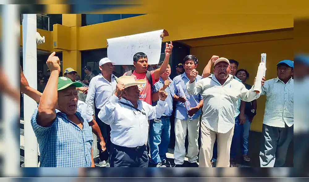 Pobladores realizarán paro. Pobladores realizarán paro.