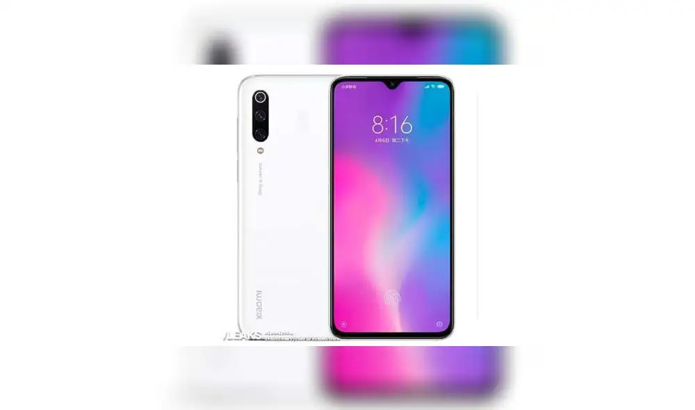 Diseño del nuevo Xiaomi CC 9.
