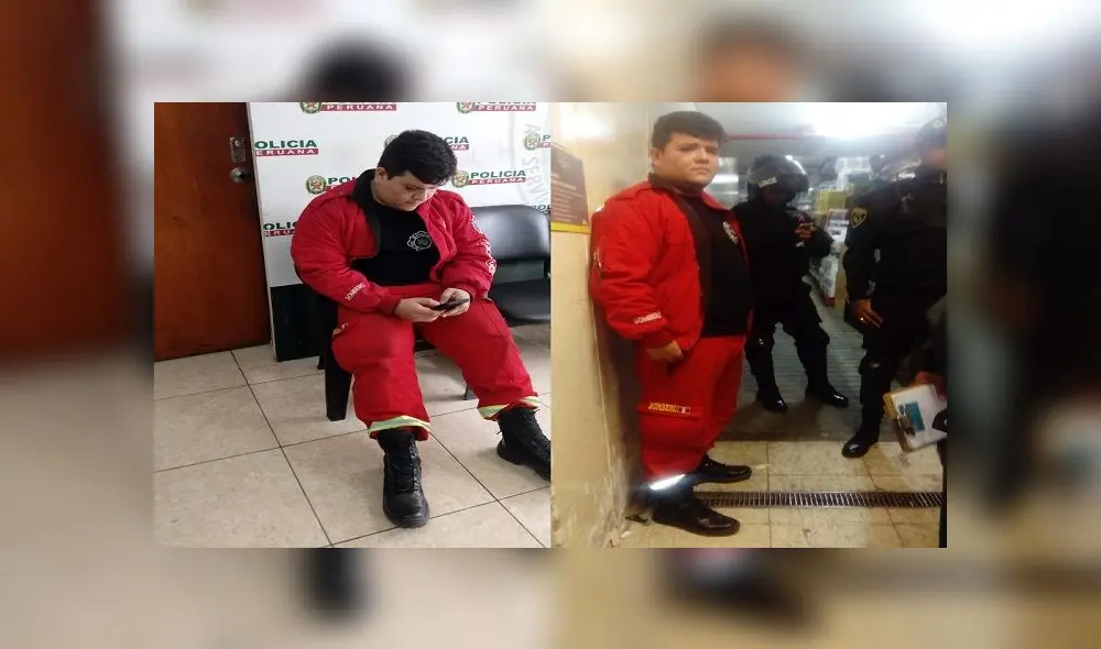 Los bomberos denunciarán al sujeto por hurto, falsedad y usurpación de funciones