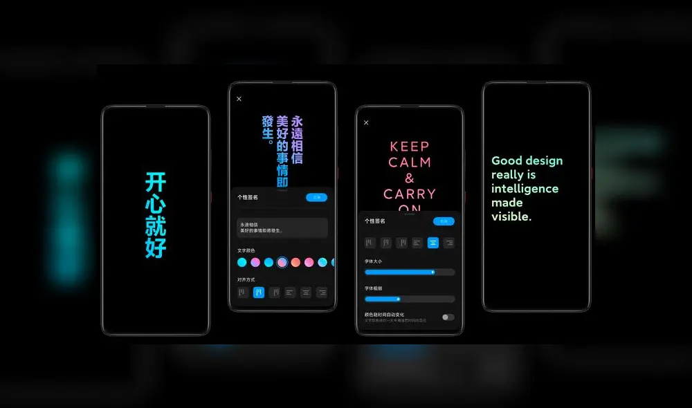 MIUI 11 de Xiaomi llega con 'modo oscuro'. MIUI 11 de Xiaomi llega con 'modo oscuro'.