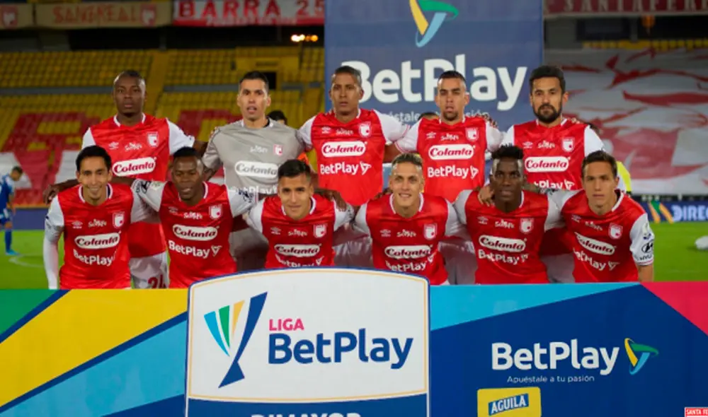 Cúcuta Deportivo e Independiente Santa Fe chocan por la fecha 11 del Torneo Apertura de la Liga Betplay 2020 de Colombia. | Foto: @SantaFe