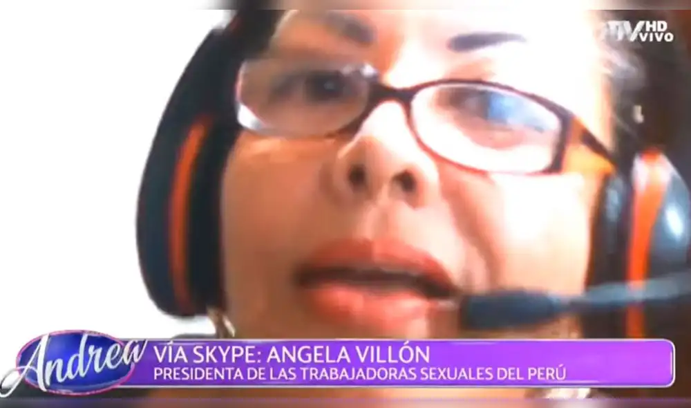 Andrea Llosa molesta con trabajadoras sexuales que no respetan el toque de queda. Foto: Captura