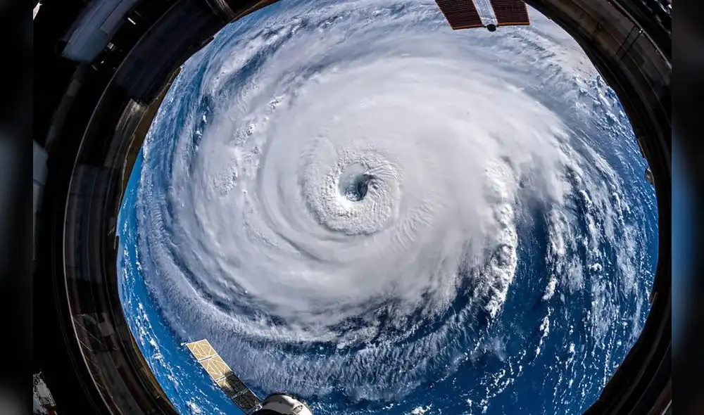 Máxima alerta en Estados Unidos: así se ve el huracán Florence desde el espacio [FOTOS Y VIDEO]