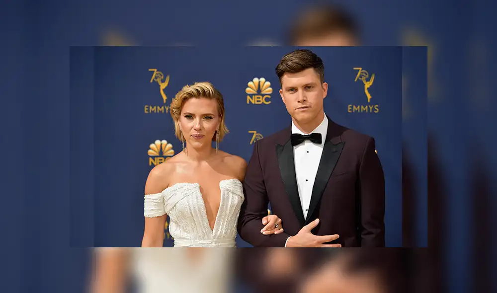 Emmy 2018: Scarlett Johansson se robó miradas en la alfombra roja [FOTOS]