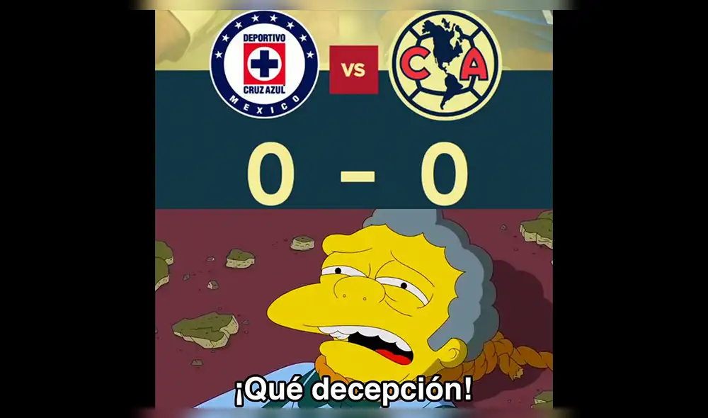 Facebook: memes se burlan de Cruz Azul y América tras empate por Liga MX [FOTOS]
