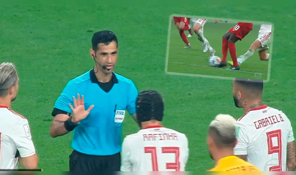 Penal para Liverpool en la final del Mundial de Clubes. Penal para Liverpool en la final del Mundial de Clubes.