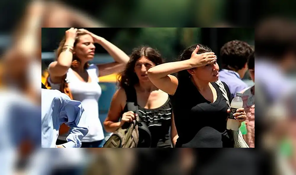 La inusual temperatura en esta época del año ha sorprendido a la población de Chile.