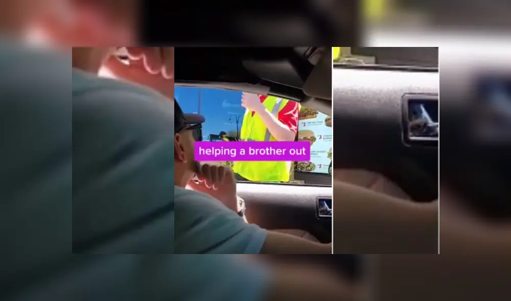 Desliza hacia la izquierda para ver más del video viral. Fotocaptura: YouTube