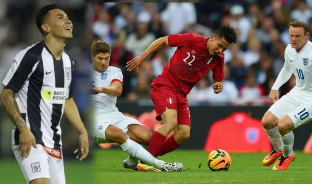 Jean Deza enfrentó a Wayne Rooney y Steven Gerrard en el 2014. Foto: Getty Images