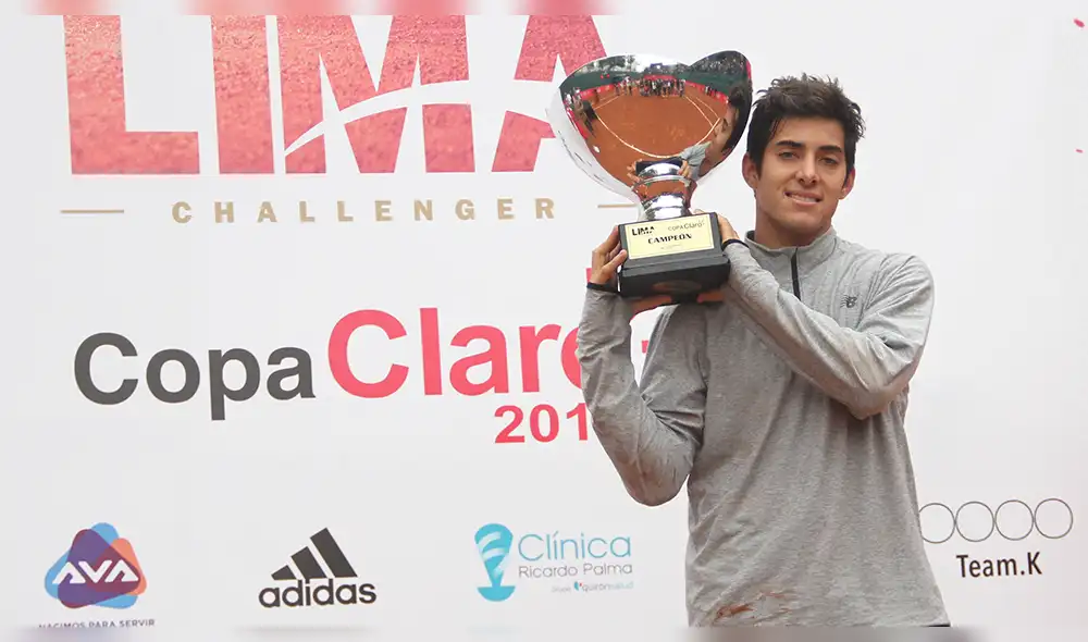 Tenis: Christian Garín se consagró campeón de Lima Challenger 