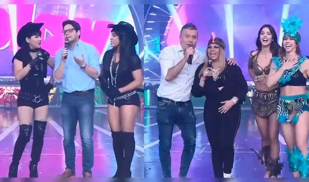 'Reinas de la tecnocumbia' alborotan el set de "Esto es guerra"